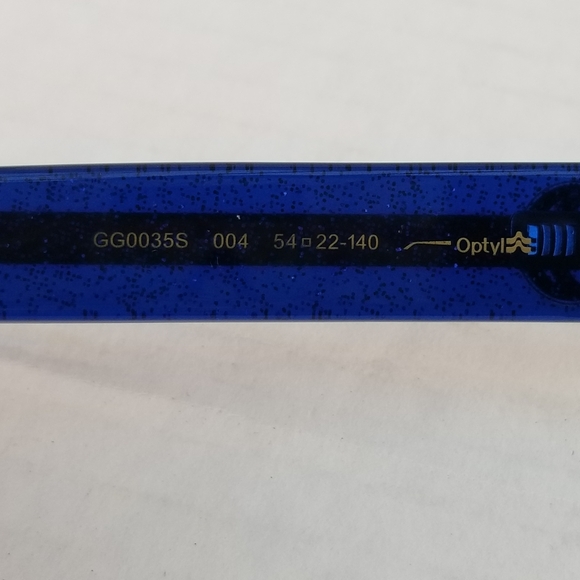 Amazing Gorgeous Authentic Gucci GG web Large Eyeglasses Frames - Picture 12 of 13